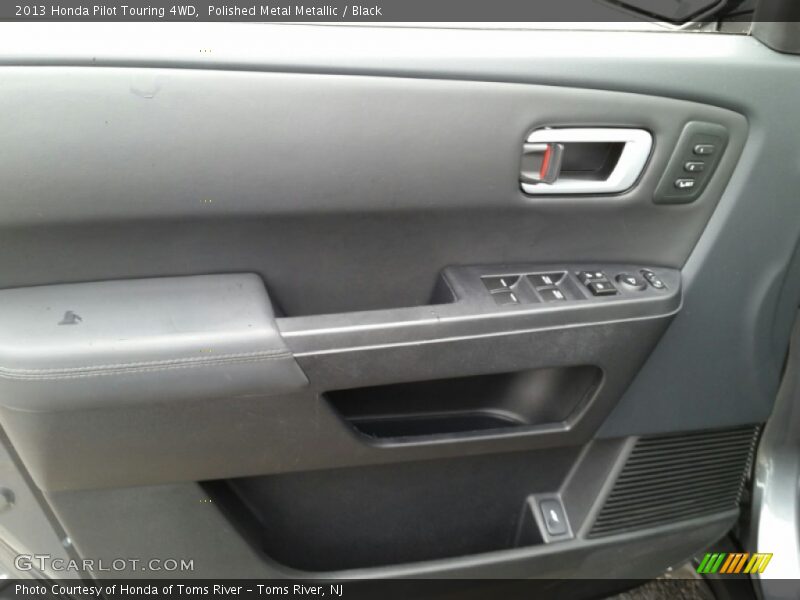 Polished Metal Metallic / Black 2013 Honda Pilot Touring 4WD