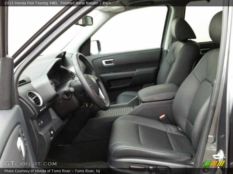 Polished Metal Metallic / Black 2013 Honda Pilot Touring 4WD