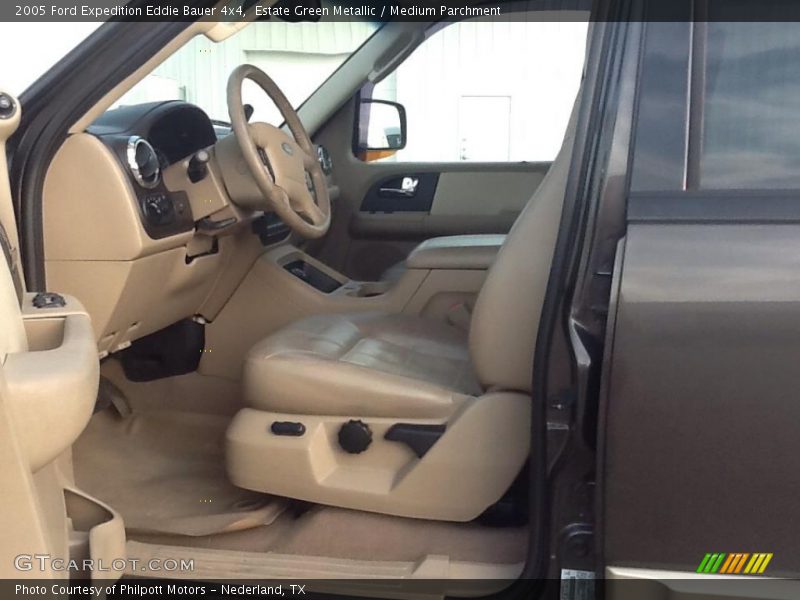 Estate Green Metallic / Medium Parchment 2005 Ford Expedition Eddie Bauer 4x4