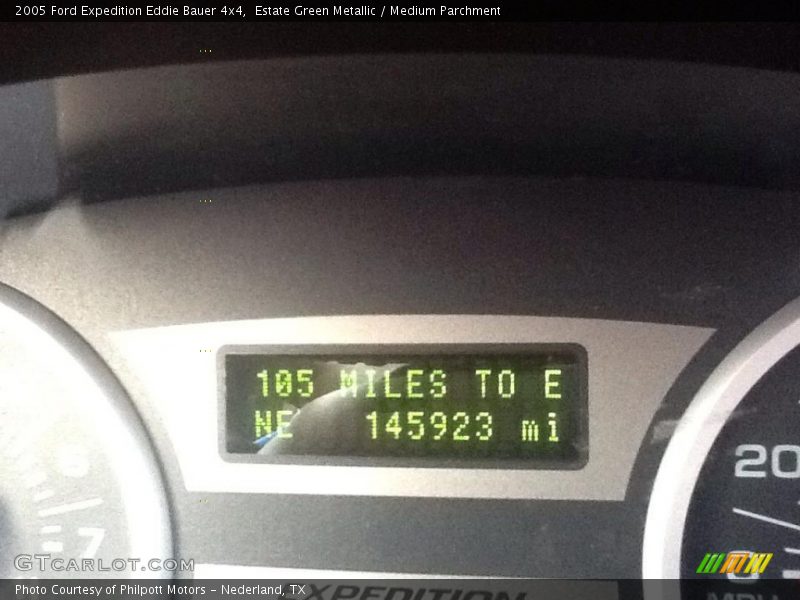 Estate Green Metallic / Medium Parchment 2005 Ford Expedition Eddie Bauer 4x4