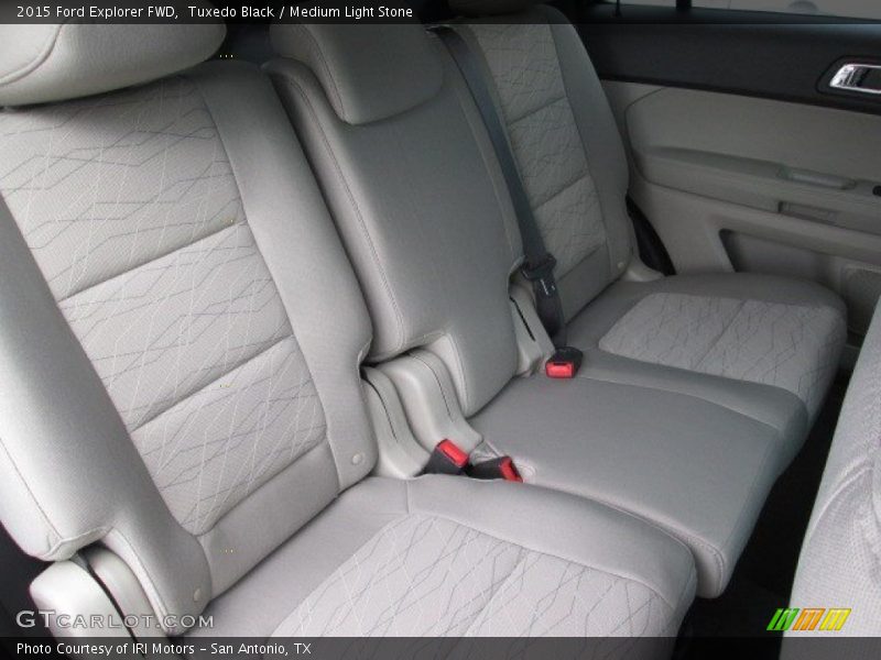 Tuxedo Black / Medium Light Stone 2015 Ford Explorer FWD