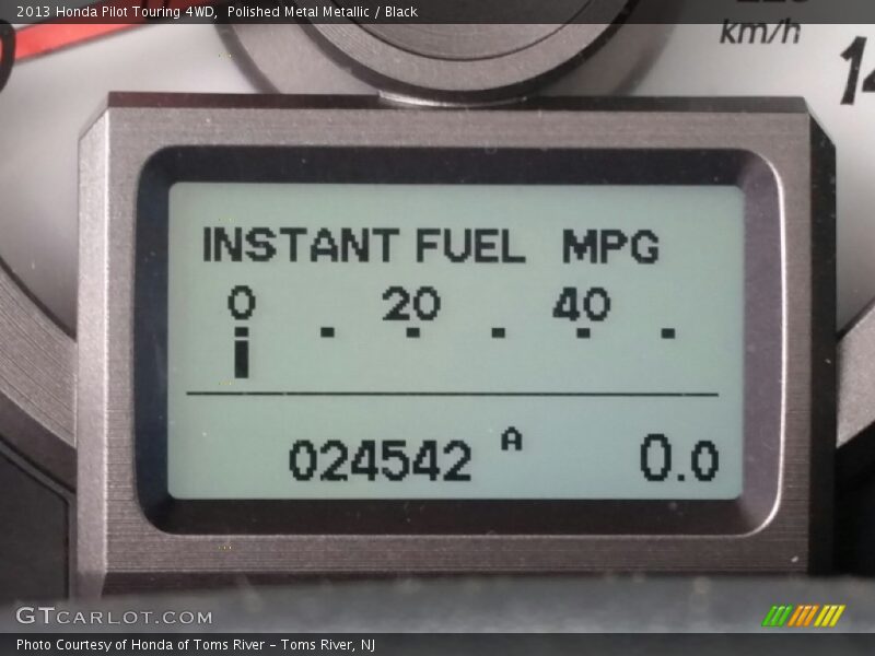 Polished Metal Metallic / Black 2013 Honda Pilot Touring 4WD