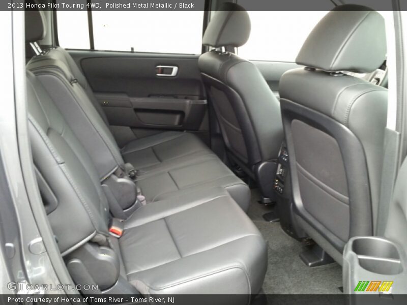 Polished Metal Metallic / Black 2013 Honda Pilot Touring 4WD