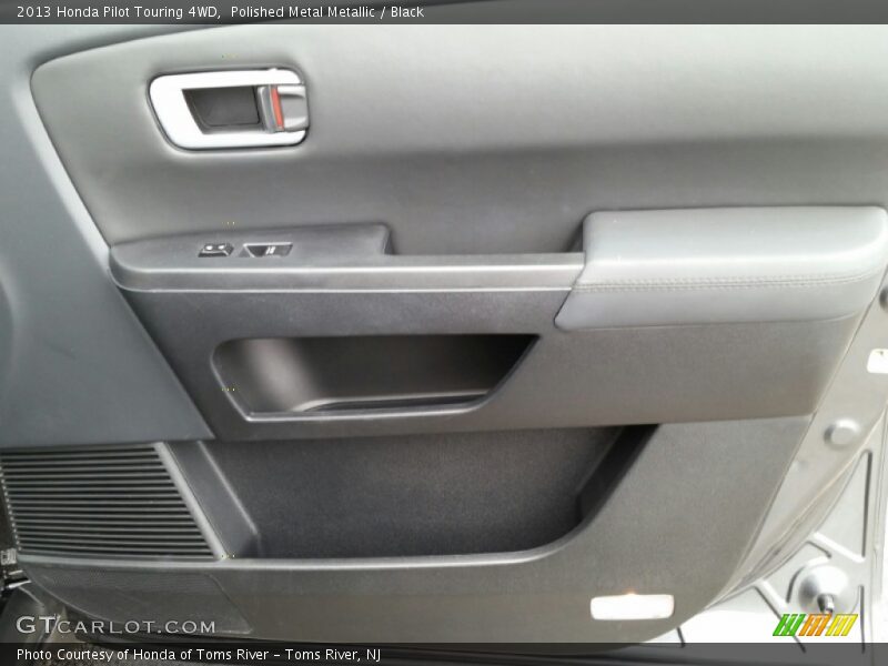Polished Metal Metallic / Black 2013 Honda Pilot Touring 4WD
