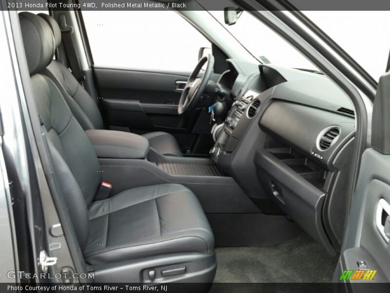 Polished Metal Metallic / Black 2013 Honda Pilot Touring 4WD