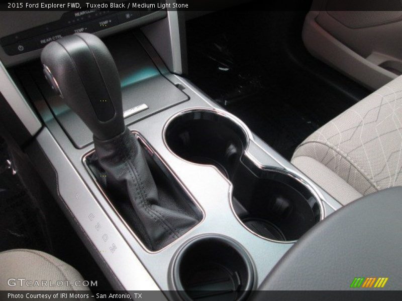 Tuxedo Black / Medium Light Stone 2015 Ford Explorer FWD