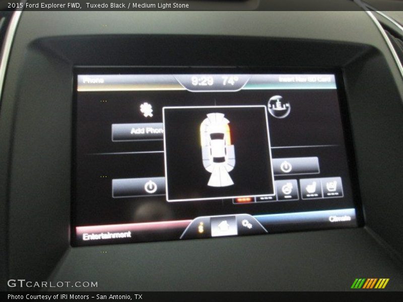 Tuxedo Black / Medium Light Stone 2015 Ford Explorer FWD
