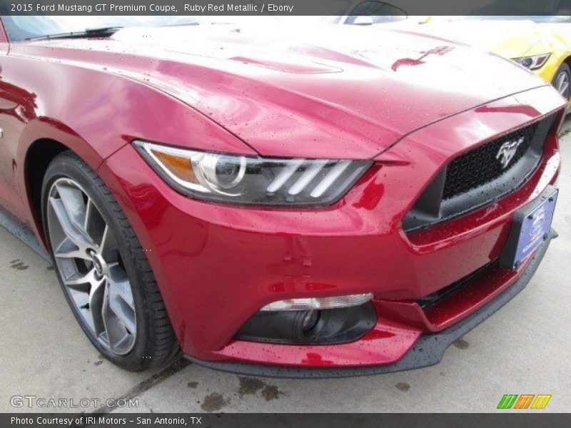 Ruby Red Metallic / Ebony 2015 Ford Mustang GT Premium Coupe