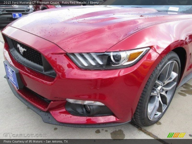 Ruby Red Metallic / Ebony 2015 Ford Mustang GT Premium Coupe
