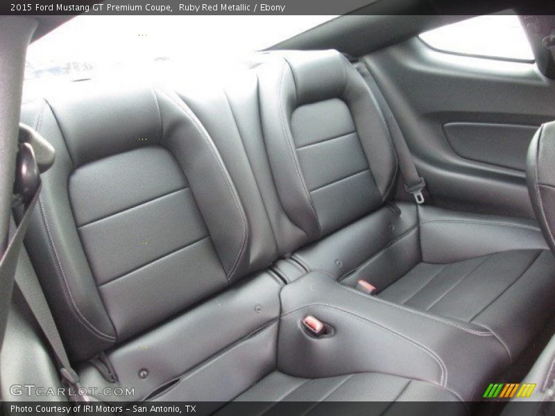 Ruby Red Metallic / Ebony 2015 Ford Mustang GT Premium Coupe