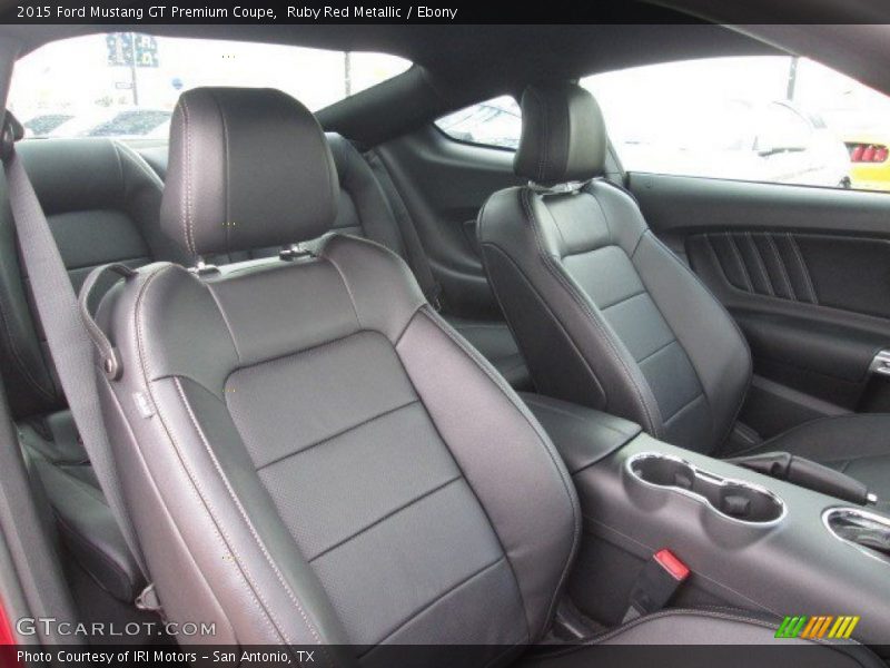 Ruby Red Metallic / Ebony 2015 Ford Mustang GT Premium Coupe