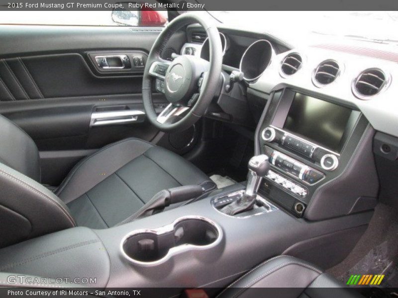 Ruby Red Metallic / Ebony 2015 Ford Mustang GT Premium Coupe