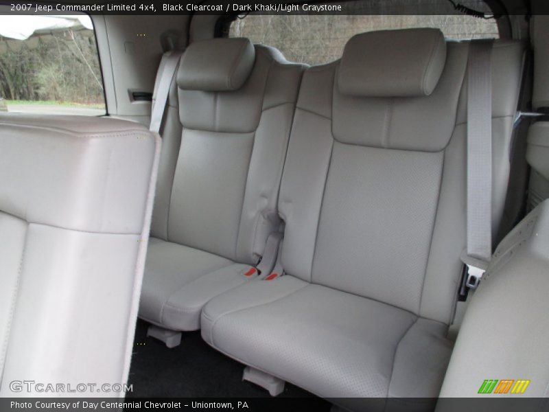 Black Clearcoat / Dark Khaki/Light Graystone 2007 Jeep Commander Limited 4x4