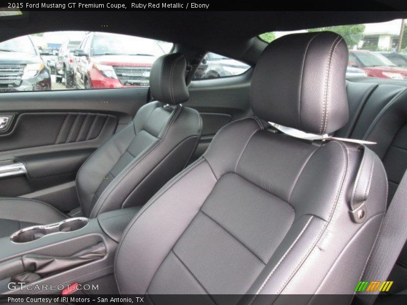 Ruby Red Metallic / Ebony 2015 Ford Mustang GT Premium Coupe