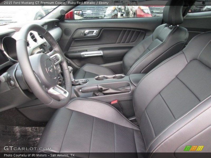 Ruby Red Metallic / Ebony 2015 Ford Mustang GT Premium Coupe