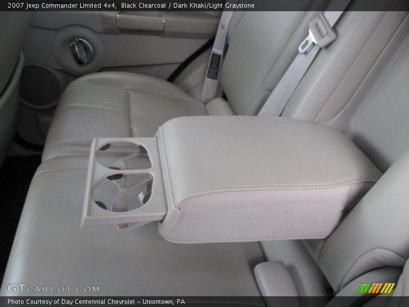 Black Clearcoat / Dark Khaki/Light Graystone 2007 Jeep Commander Limited 4x4