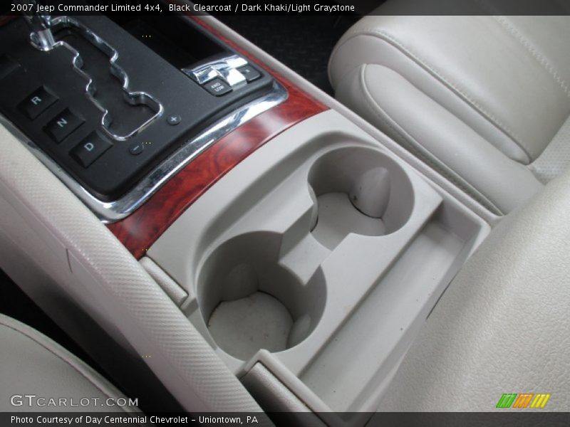 Black Clearcoat / Dark Khaki/Light Graystone 2007 Jeep Commander Limited 4x4