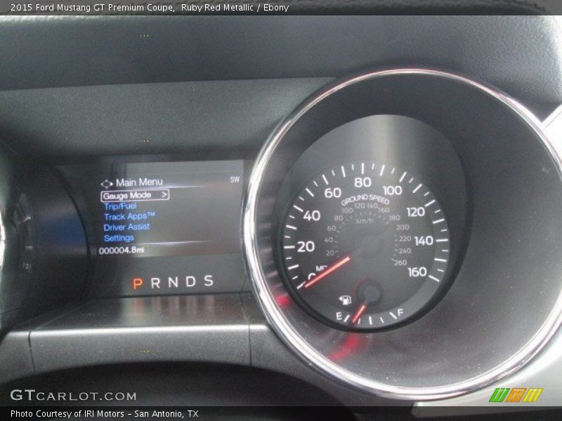 Ruby Red Metallic / Ebony 2015 Ford Mustang GT Premium Coupe