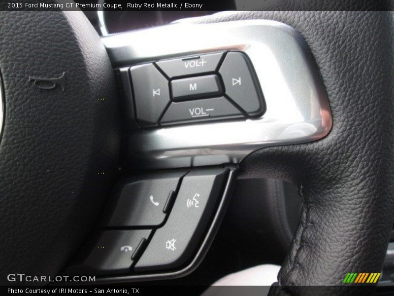 Ruby Red Metallic / Ebony 2015 Ford Mustang GT Premium Coupe