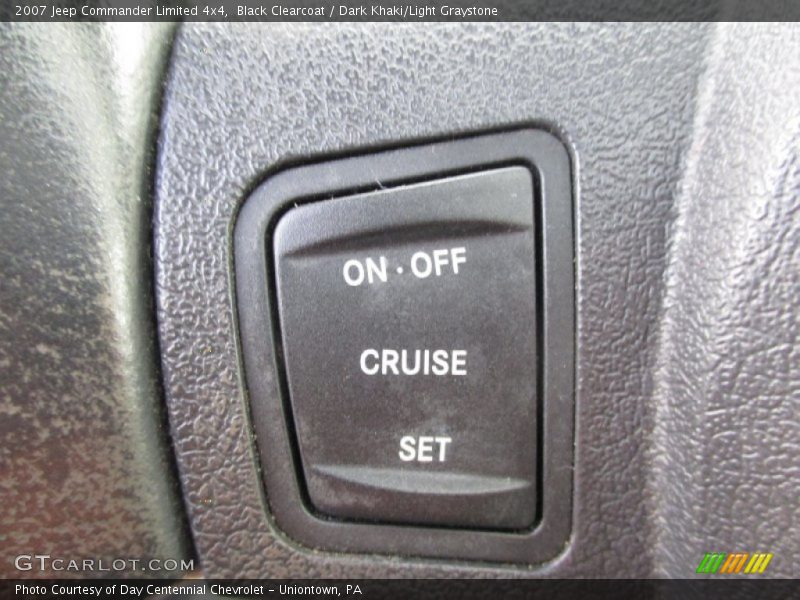 Black Clearcoat / Dark Khaki/Light Graystone 2007 Jeep Commander Limited 4x4