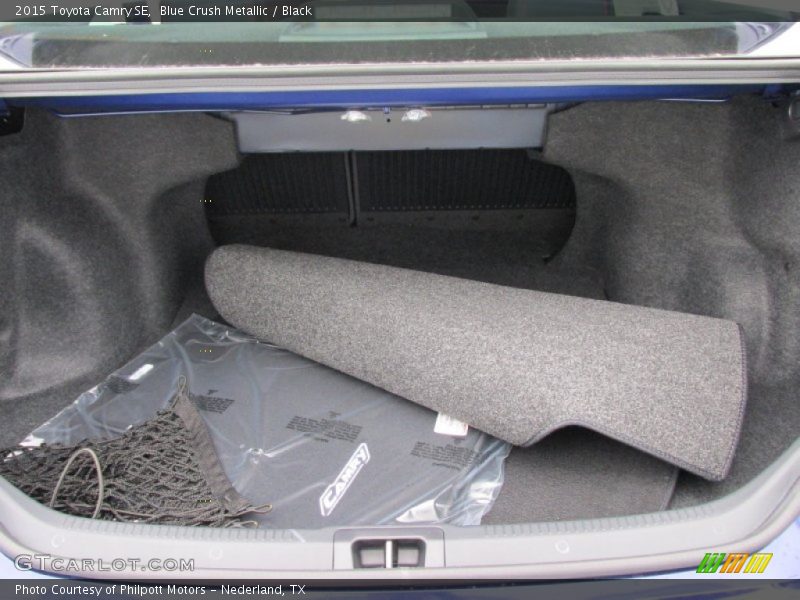 Blue Crush Metallic / Black 2015 Toyota Camry SE