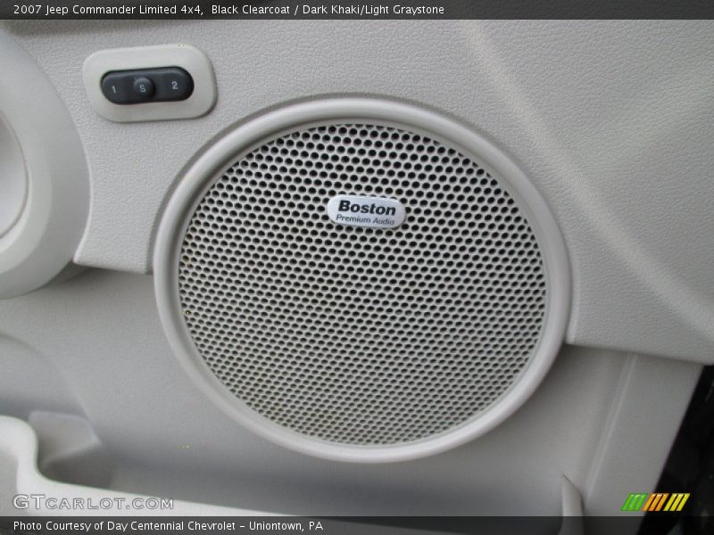 Black Clearcoat / Dark Khaki/Light Graystone 2007 Jeep Commander Limited 4x4