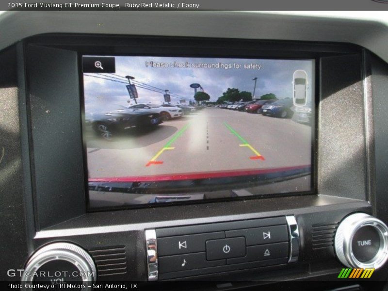 Ruby Red Metallic / Ebony 2015 Ford Mustang GT Premium Coupe