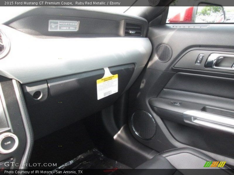 Ruby Red Metallic / Ebony 2015 Ford Mustang GT Premium Coupe