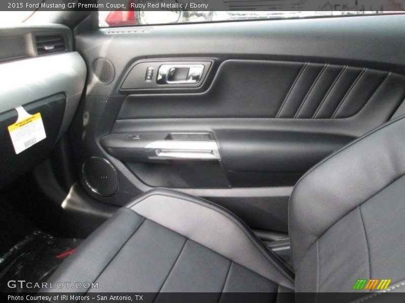 Ruby Red Metallic / Ebony 2015 Ford Mustang GT Premium Coupe