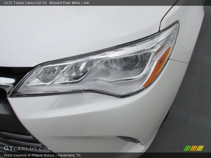 Blizzard Pearl White / Ash 2015 Toyota Camry XLE V6