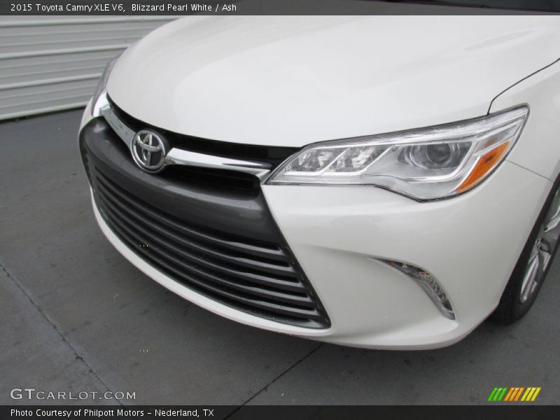 Blizzard Pearl White / Ash 2015 Toyota Camry XLE V6