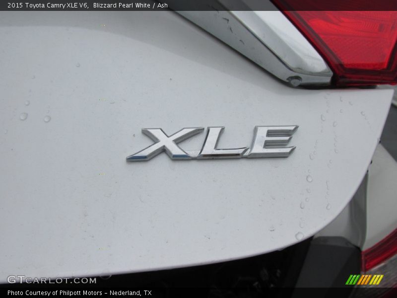 Blizzard Pearl White / Ash 2015 Toyota Camry XLE V6