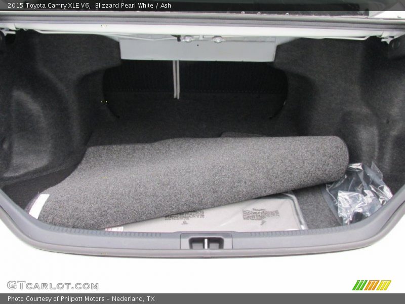 Blizzard Pearl White / Ash 2015 Toyota Camry XLE V6