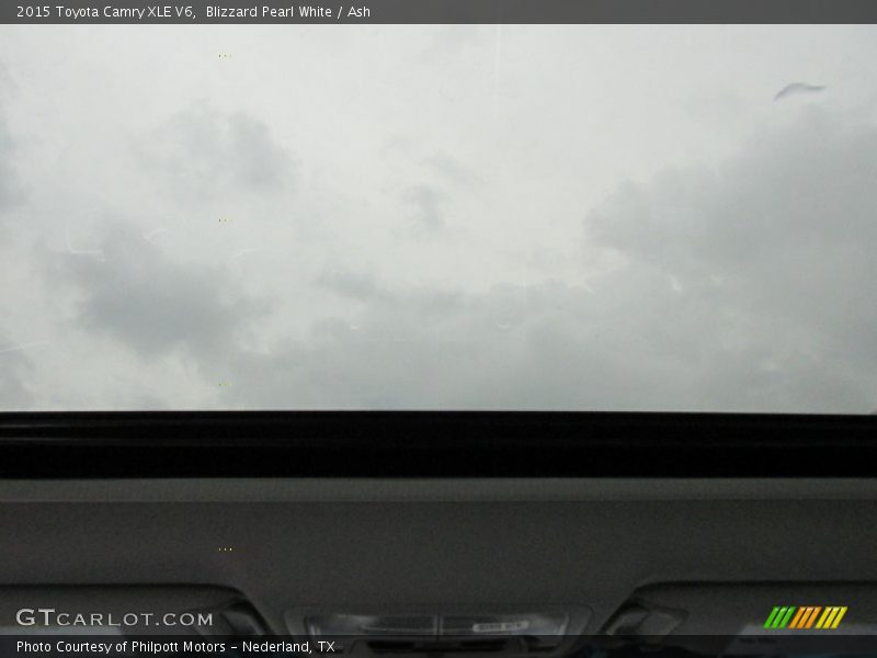 Blizzard Pearl White / Ash 2015 Toyota Camry XLE V6