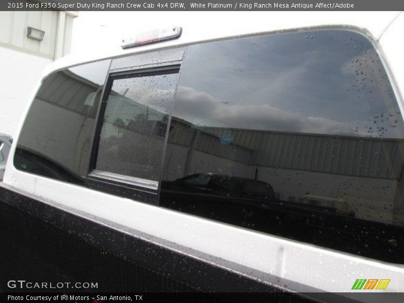 White Platinum / King Ranch Mesa Antique Affect/Adobe 2015 Ford F350 Super Duty King Ranch Crew Cab 4x4 DRW