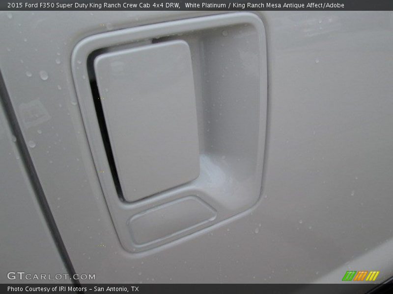 White Platinum / King Ranch Mesa Antique Affect/Adobe 2015 Ford F350 Super Duty King Ranch Crew Cab 4x4 DRW