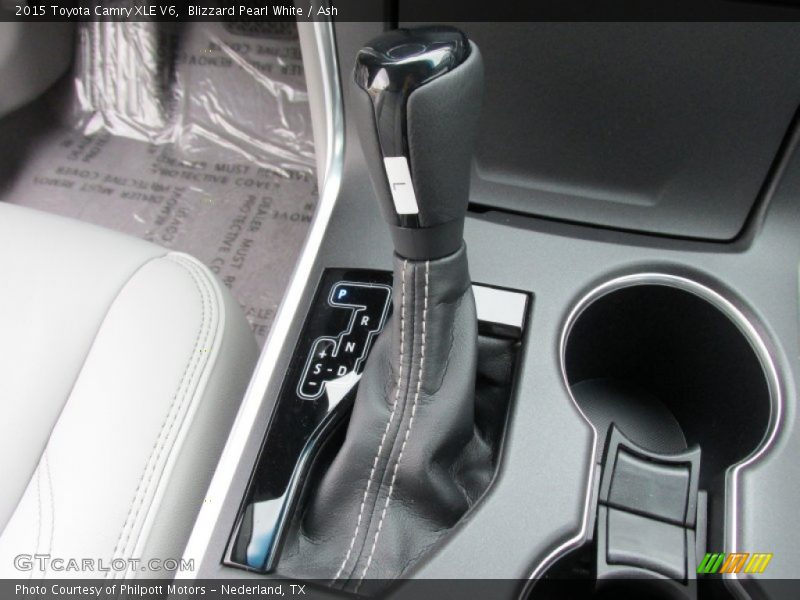 Blizzard Pearl White / Ash 2015 Toyota Camry XLE V6