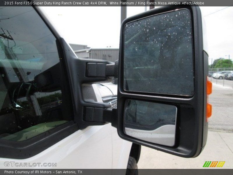 White Platinum / King Ranch Mesa Antique Affect/Adobe 2015 Ford F350 Super Duty King Ranch Crew Cab 4x4 DRW