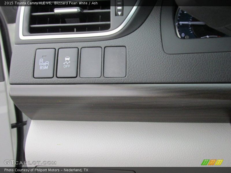 Blizzard Pearl White / Ash 2015 Toyota Camry XLE V6