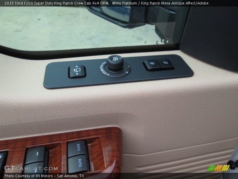White Platinum / King Ranch Mesa Antique Affect/Adobe 2015 Ford F350 Super Duty King Ranch Crew Cab 4x4 DRW