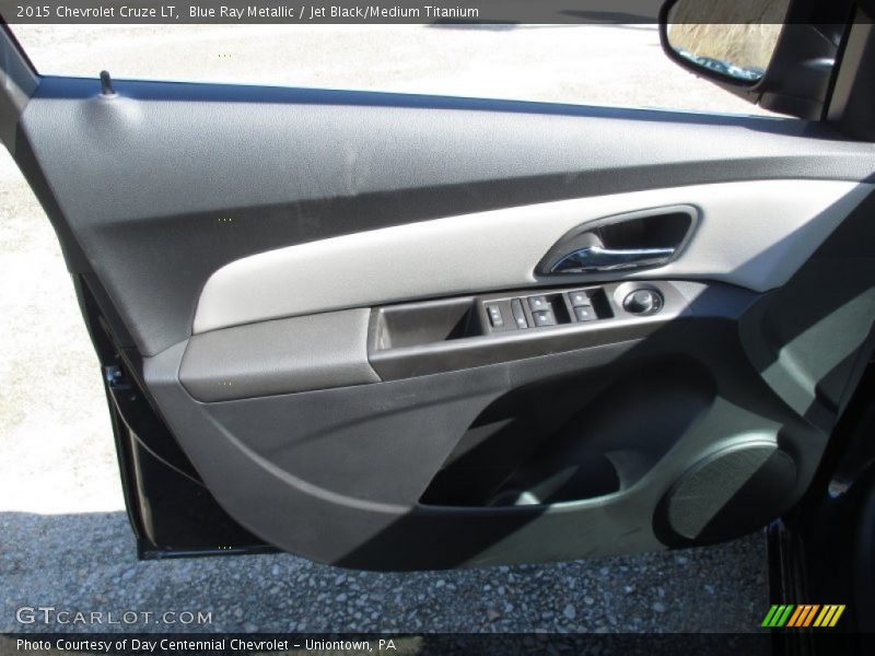 Blue Ray Metallic / Jet Black/Medium Titanium 2015 Chevrolet Cruze LT