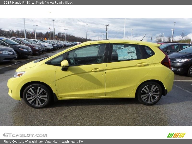  2015 Fit EX-L Mystic Yellow Pearl