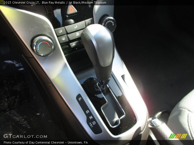 Blue Ray Metallic / Jet Black/Medium Titanium 2015 Chevrolet Cruze LT