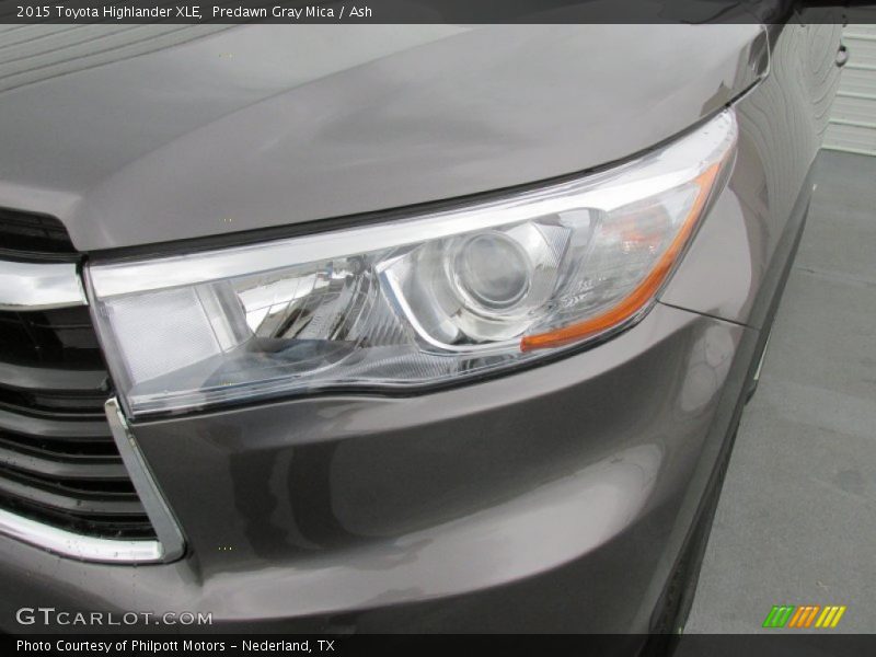Predawn Gray Mica / Ash 2015 Toyota Highlander XLE