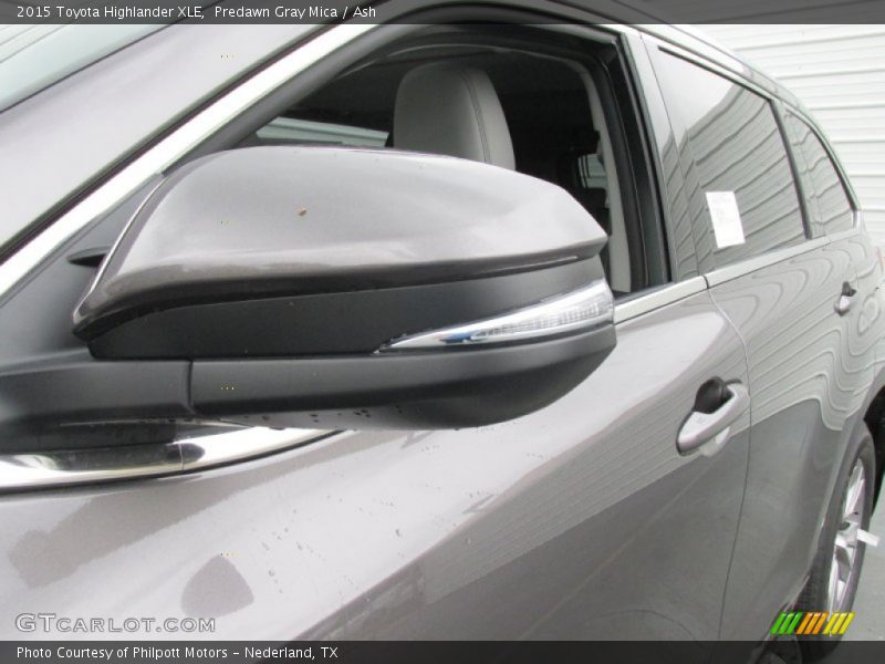 Predawn Gray Mica / Ash 2015 Toyota Highlander XLE