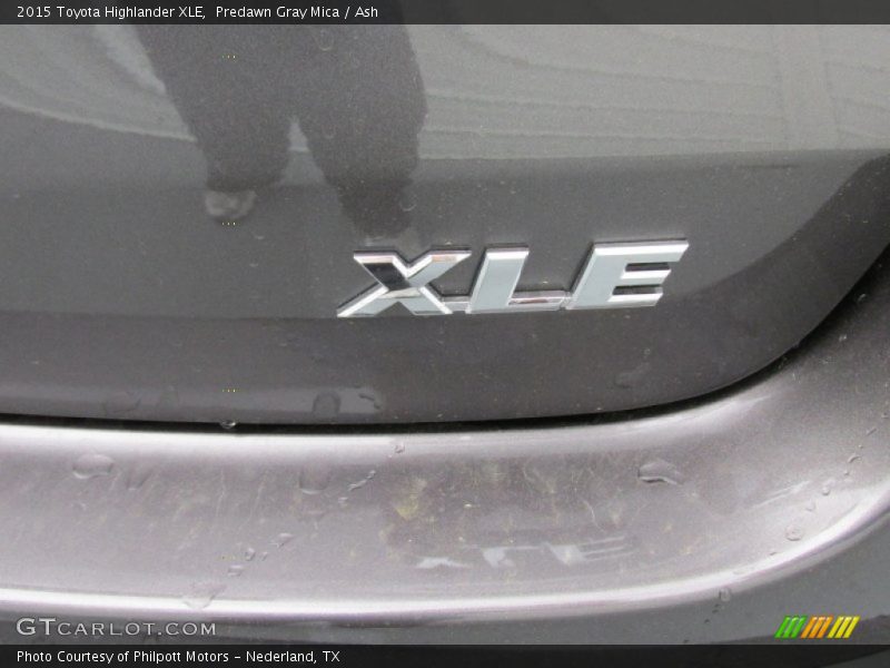 Predawn Gray Mica / Ash 2015 Toyota Highlander XLE