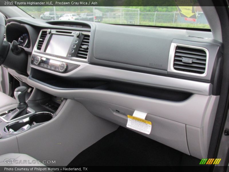 Predawn Gray Mica / Ash 2015 Toyota Highlander XLE