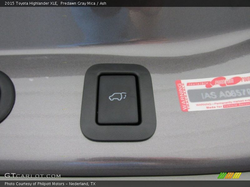 Predawn Gray Mica / Ash 2015 Toyota Highlander XLE