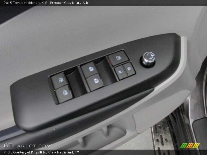 Predawn Gray Mica / Ash 2015 Toyota Highlander XLE