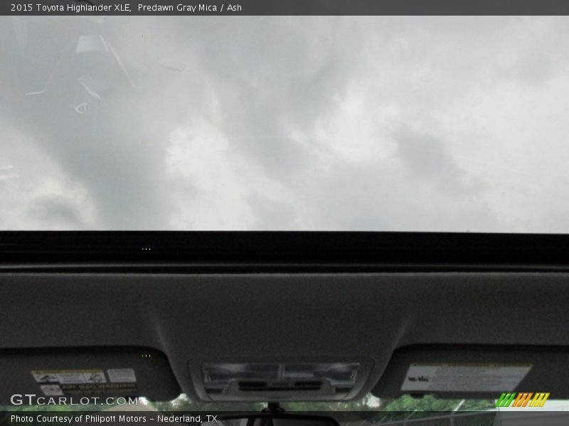 Predawn Gray Mica / Ash 2015 Toyota Highlander XLE